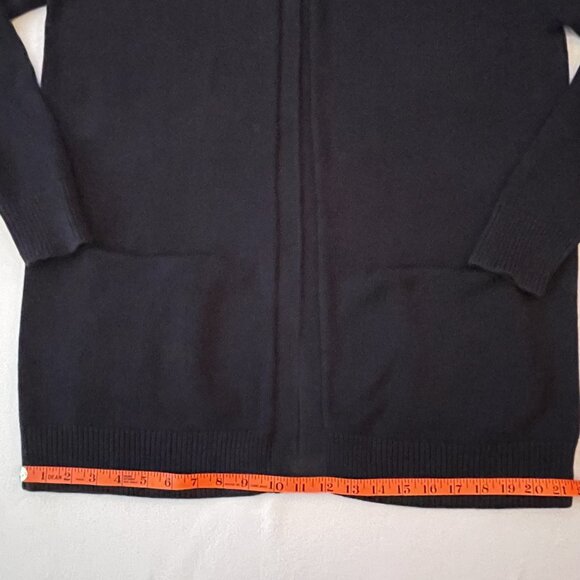 CAbi Newport Hoodie Navy Blue Open Front Hooded Style 5275 Size M - Picture 11 of 16